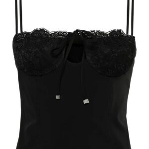 Blumarine Black Lace Camisole
